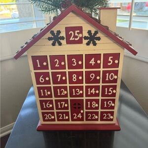 Festive Wooden Advent Calendar